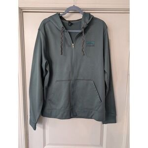Patagonia Mens '73 Logo PolyCycle® Full-Zip Hoody Lined Sweatshirt medium